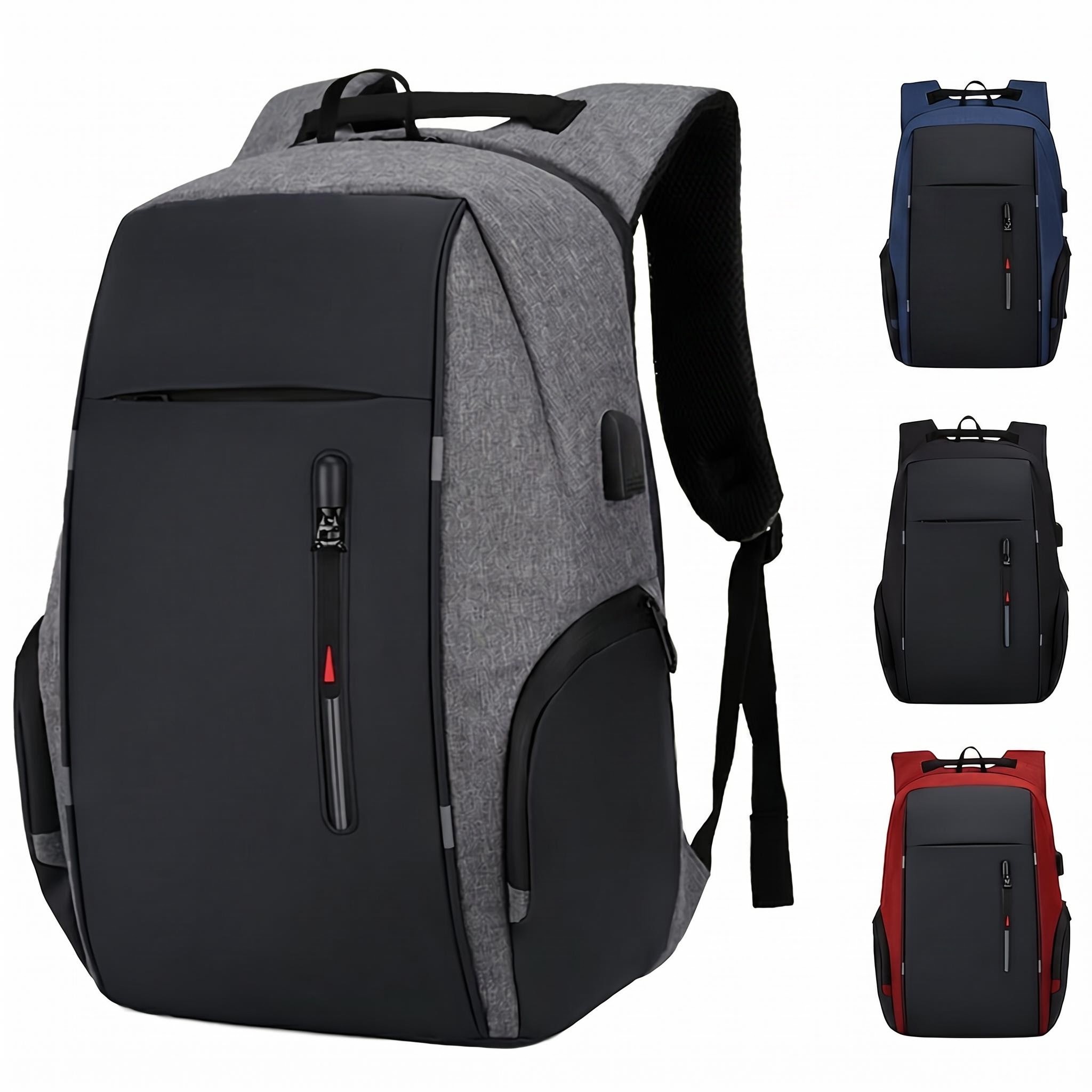 Laptop Backpack 15.6 - 盗難防止男性ビジネスラップトップバックパック 15.6 インチ防水バックパックマルチポケット旅行オフィス仕事コンピュータリュックサック