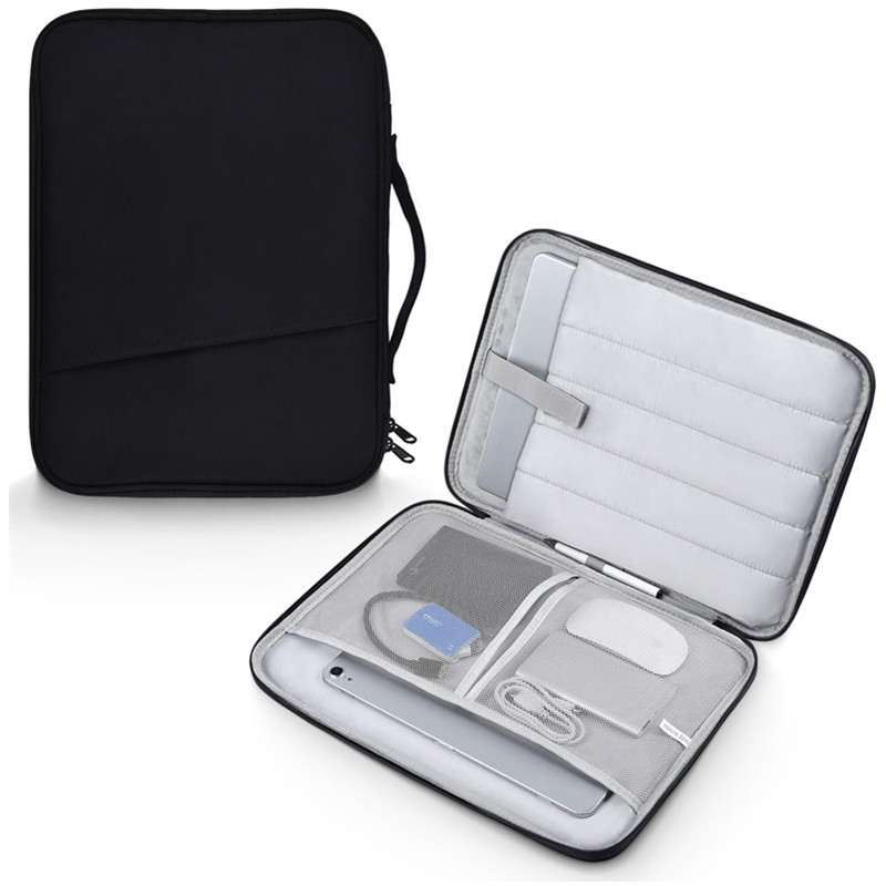 Laptop Backpack 15.6 - 防水耐衝撃ラップトップハンドルバッグ 11/13インチ スリーブケース MacBook Air M4/M3/M2対応