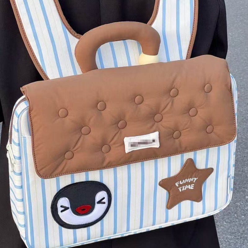 Laptop Backpack 15.6 - ピングー ペンギン バックパック ニッチデザイン インス ガールズ