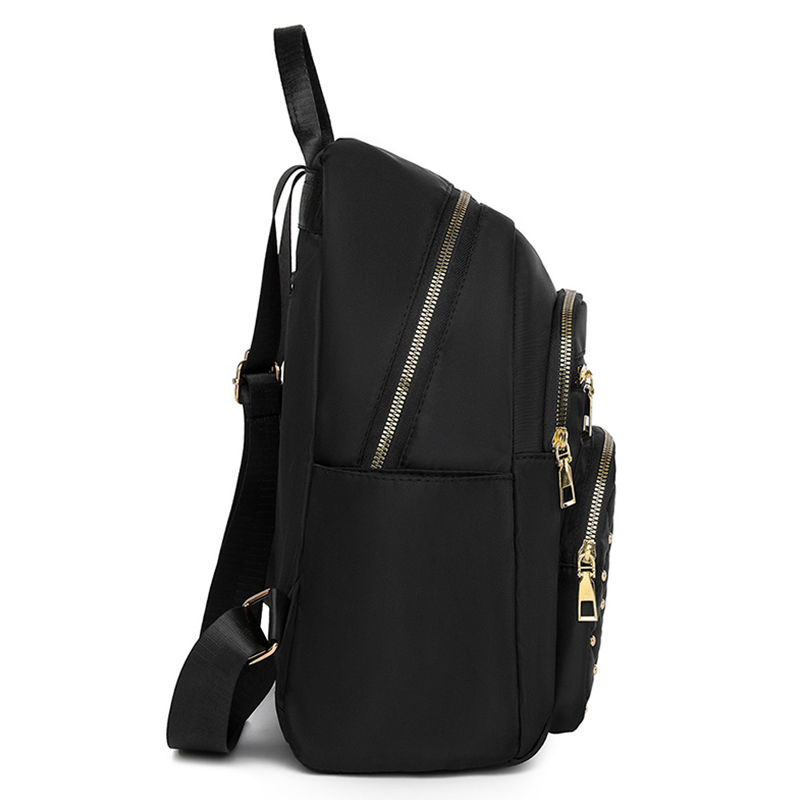 日常着用に適した柔らかい生地の女性用バックパック、サイドポケ - Canvas Backpack Casual のレビューと価格