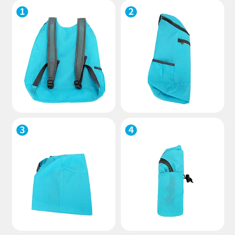 男性と女性のための防水折りたたみ式バックパック,大容量,キャ - Foldable Backpack Small のレビューと価格