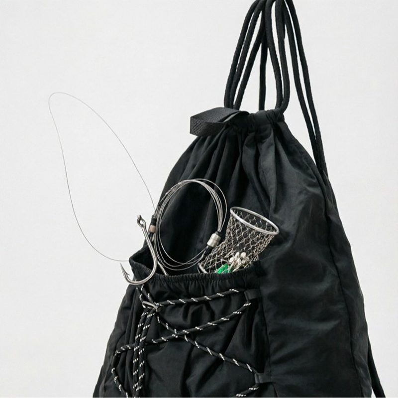 SHELKSBAG ユニセックス しわ加工ナイロン ドロース - Drawstring Gym Bag のレビューと価格